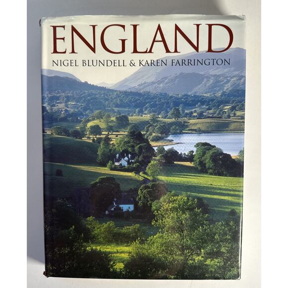England By Nigel Blundell & Karen Farrington Hardcover Coffee Table Book - Picture 1 of 10